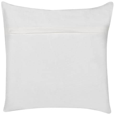 Cuscino Decorativo Dillenia Cotone 45 X 45 Cm Animalier Ricamato Bianco - Foto 6