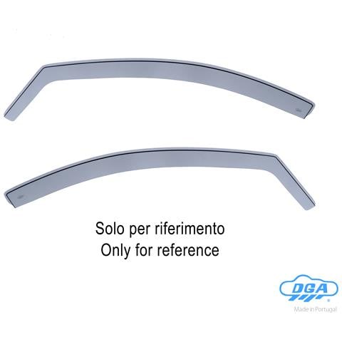 Set Deflettori Aria Anteriori Ad Incastro, Tipo Lungo - Compatibile Per Toyota Yaris Cross 5p (09/21>) - Foto 1