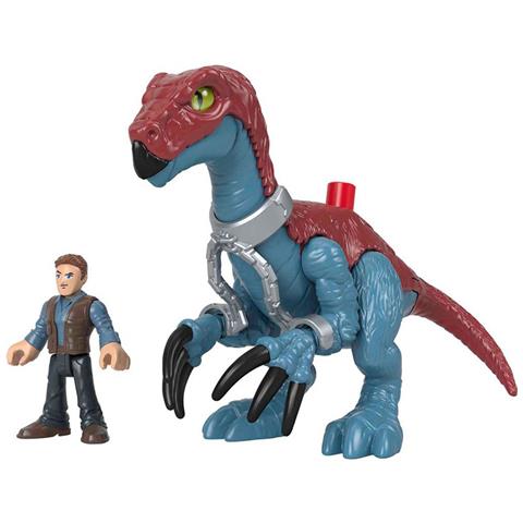 Set Theizinosaurus E Owen, Blu / Rosso - Foto 1