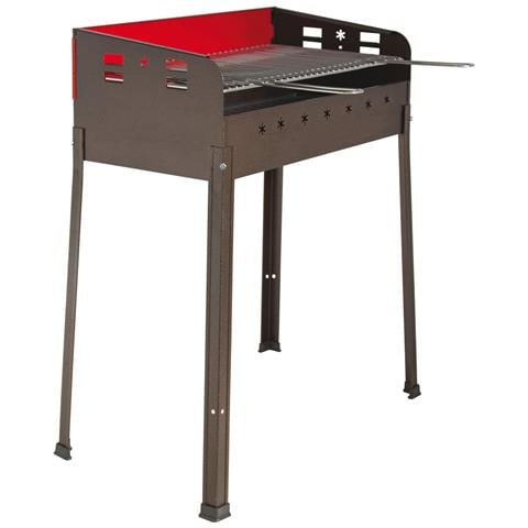 Barbecue A Carbone Con Griglia 47x37 Cm Picnic Family - Foto 1