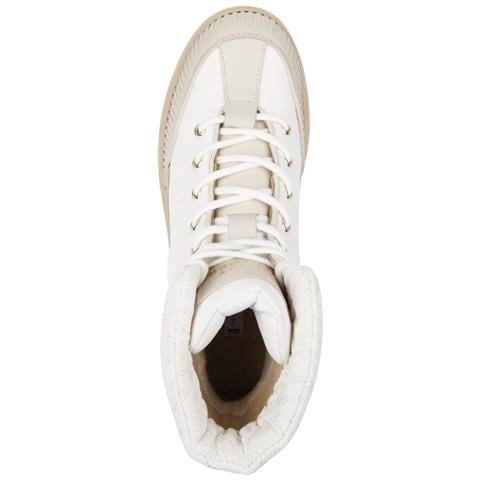 Monogram Outdoor Boot Stivaletti Cotone Scarpe Donna Bianco Eu 41, Fw0fw07502 Ybh - Foto 3