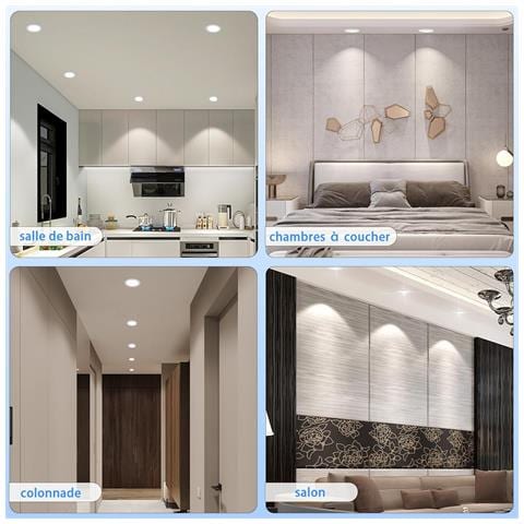 Reflettori Led Incassati 4w 350lm Luce Calda 3000k Per Atmosfera Accogliente - Foto 4