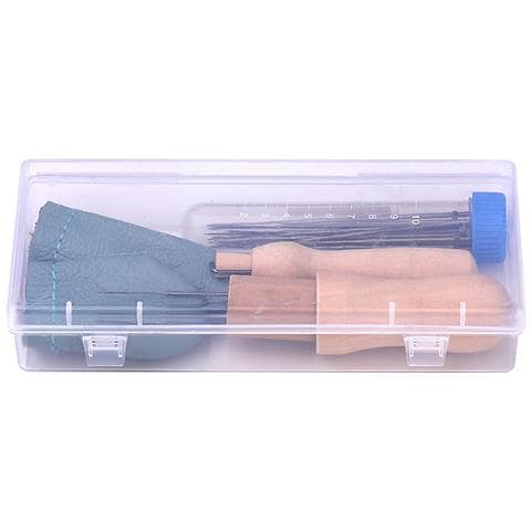 Set Di Aghieltrimento - Kit Completoeltrimento Della Lana Con Aghi, Proteggi Dita E Punteruolo - Foto 2