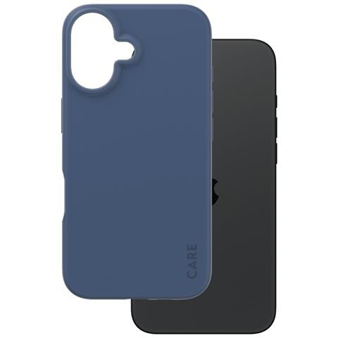 CARE by PG Blue iPhone16 6.1 custodia per cellulare Cover Trasparente - Foto 1