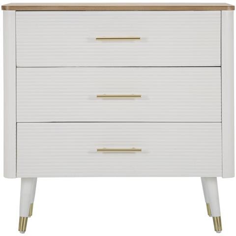 Cassettiera Mf8 - Bianco - Legno - 78x37x80 Cm - Foto 2