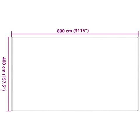 Tappeto da Tenda Sabbia 400x800 cm HDPE - Foto 7