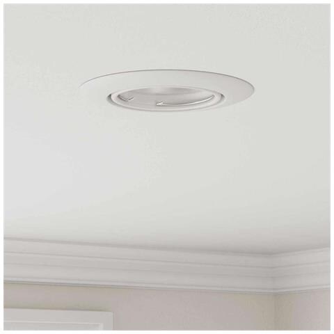 Faretti Incassati 24 pz Rotondi GU10 Bianchi Ø90 mm in Acciaio - Foto 2