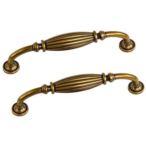 Set Di 2 Maniglie Vintage Per Cassetti, Maniglie Retro In Lega Di Zinco Per Mobili - Foto 1