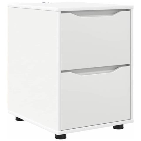 Armadio Bianco 40 x 48 x 57 cm Legno multistrato - Foto 1