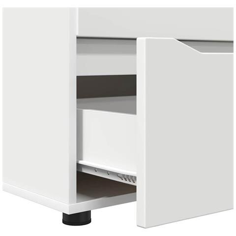 Armadio Bianco 40 x 48 x 57 cm Legno multistrato - Foto 9