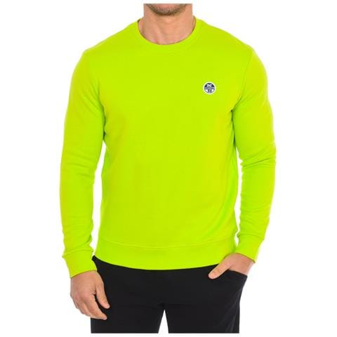 Felpa Girocollo A Maniche Lunghe 9024070 Da Uomo - Foto 1