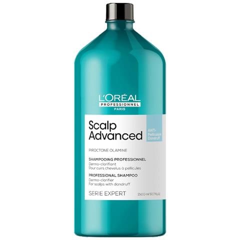 L'oreal Professionnel, Serie Expert Scalp Advanced, Shampoo Per Capelli, Antiforfora, 1500 Ml - Foto 1