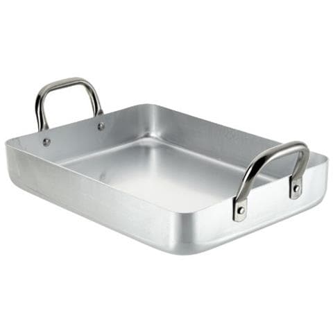 20540F - Teglia da forno con manico fisso 40 cm in alluminio - Foto 1