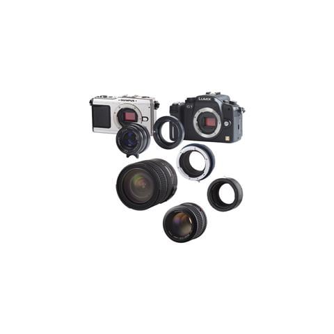 adattatore Nikon F obiettivo a MFT camera - Foto 3