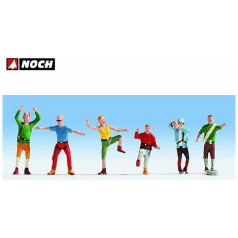 Alpinisti 6 personaggi HO - Foto 1