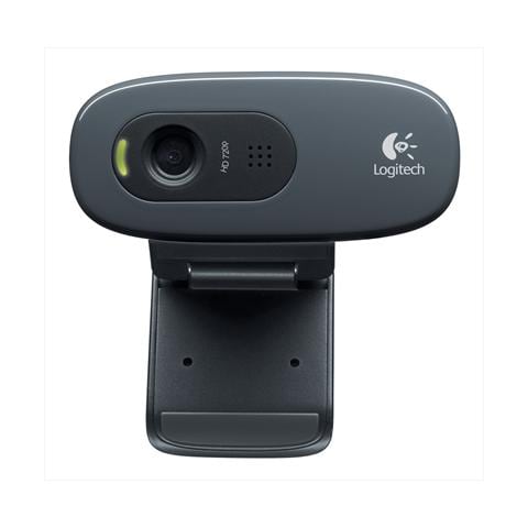 Webcam C270 HD 720p USB plug-and-play con microfono intergrato e supporto regolabile con clip universale - Foto 2
