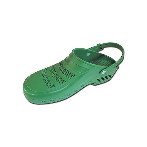 Zoccoli Professionali - Con Cinturino E Fori - 34-35 - Verdi - Foto 2