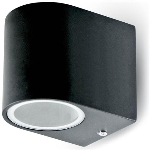 Lampada Da Muro Applique Gu10 Nero Esterno Ip44 Vt-7651 7508 - Foto 1