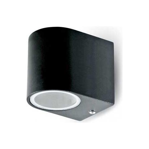Lampada Da Muro Applique Gu10 Nero Esterno Ip44 Vt-7651 7508 - Foto 2