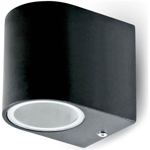 Lampada Da Muro Applique Gu10 Nero Esterno Ip44 Vt-7651 7508 - Foto 3