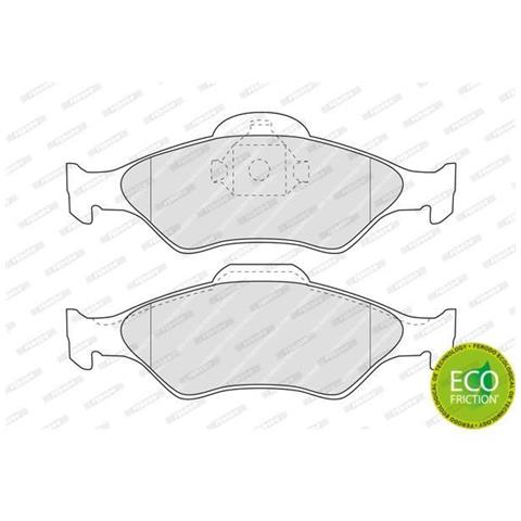 Kit Pastiglie Freno Fdb1393 - Foto 2