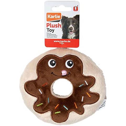 521586 - Pupazzo A Forma Di Cane, In Peluche, 14 Cm, Colore: Marrone - Foto 2
