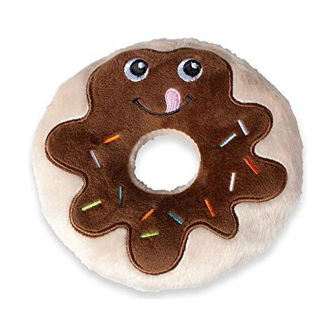 521586 - Pupazzo A Forma Di Cane, In Peluche, 14 Cm, Colore: Marrone - Foto 1