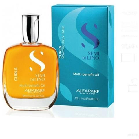 Milano Semi Di Lino Curls Olio Multi Benefico 100 Ml - Foto 1