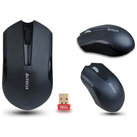 Mouse Wireless A4tech G3-200n 3 Pulsanti Nero - Foto 2