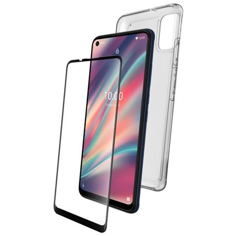 Pack View 5 / 5 Plus Cover Silicone E Vetro Temprato 9h Orig. Trasparente - Foto 6
