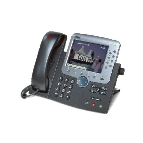 Telefono IP Cisco 7970G - 8 x Linea totale - VoIP - 2 x Rete (RJ-45)  - Foto 1