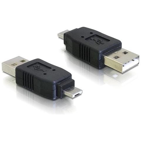 Adapter USB micro-A male to USB2.0 A-male USB micro-A USB 2.0 A Nero cavo di interfaccia e adattatore - Foto 1