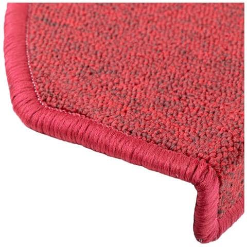 Tappetini Per Scale 10 Pz 65x28 Cm Bordeaux - Foto 8