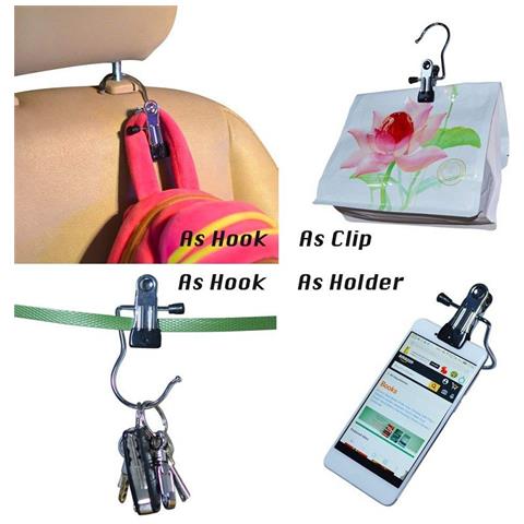 Appendiabiti Con Clip Acciaio Inossidabile 30-pack - Foto 8