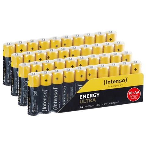 7501520 - Energy Ultra Alkaline Batterie Aa Mignon 40er-pack - Batterie Batteria Monouso Stilo Aa Alcalino - Foto 1