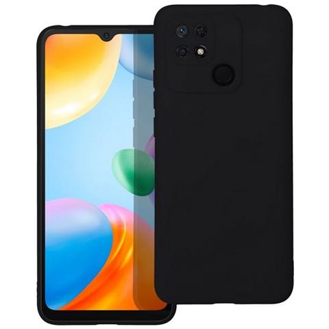 Custodia Tpu Silicone Cover Soft-case Per Xiaomi Redmi 10c Black - Foto 1