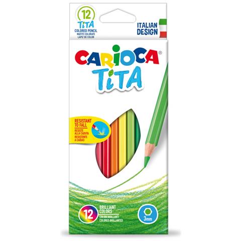 Tita Matite Colorate 3 Mm Colori Assortiti Conf. 12 Pz - Foto 1