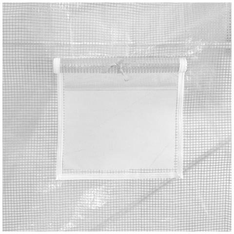 Serra Con Telaio In Acciaio Bianco 100 M 20x5x2,3 M - Foto 2