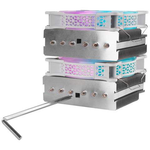 MCPU-XT Processore Raffreddatore di liquidi tutto in uno 12 cm Bianco 1 pz - Foto 5