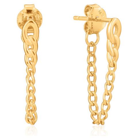 Orecchini Donna E021-03g Argento Puro 2 Cm - Foto 1