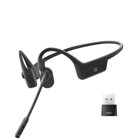 OpenComm UC - Black Auricolare Wireless A clip Ufficio Bluetooth Nero - Foto 1