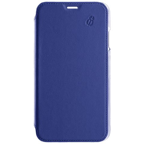 Custodia Per Iphone 12 Pro Max Premium In Pelle Con Retro Cristal, Blu Marine - Foto 1