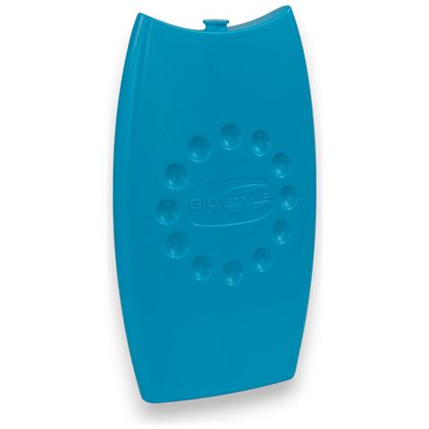 Mattonella Ghiaccio Per Borse Termiche Spiaggia E Mare 15x3,5x25 Cm Giòstyle -  Azzurra - Foto 2