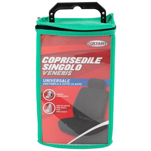 Coprisedile Singolo Anteriore Veneris Colore Nero - Foto 2