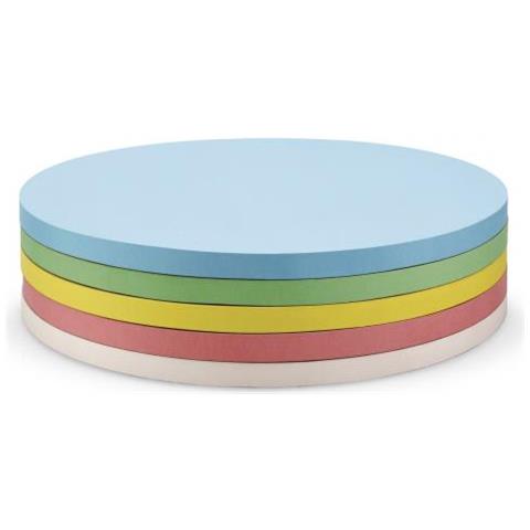 Magnetoplan 111151890 Etichetta Autoadesiva Rotondo Blu, Verde, Rosa, Bianco, Giallo 250 Pz - Foto 1