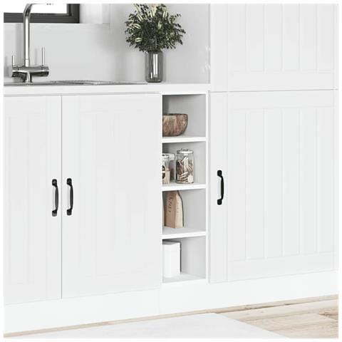 Armadio Inferiore “Riga” Bianco 20x44,5x81,5 cm - Foto 10