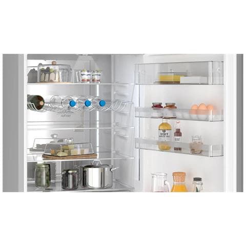 Frigorifero Combinato IQ500 KG49NAICT Multi Airflow Total No Frost Classe B Capacità Netta 440 Litri Colore Acciaio Inox - Foto 5
