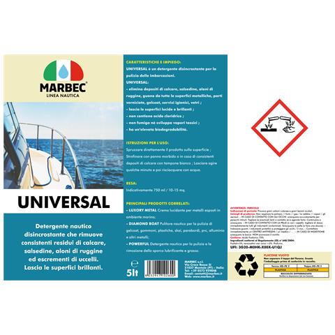Universal 5lt - Detergente Disincrostante Nautico - Foto 2