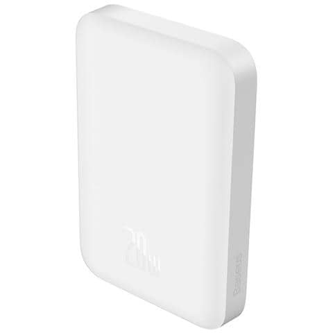 P10059002223-00 Batteria Portatile 6000 mAh Carica Wireless Bianco - Foto 2