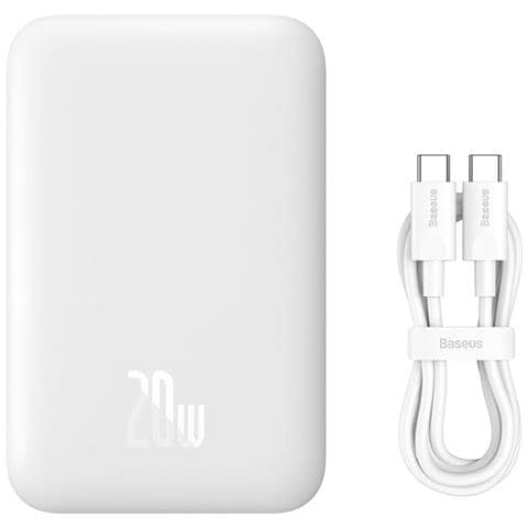 P10059002223-00 Batteria Portatile 6000 mAh Carica Wireless Bianco - Foto 9
